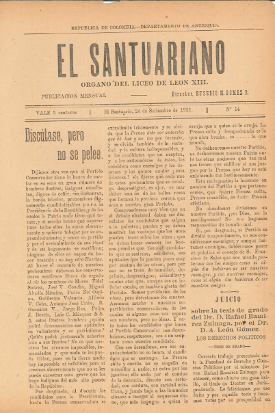 14 EL SANTUARIANO_Septiembre 1921